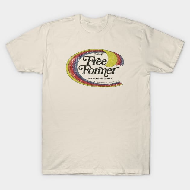 California Free Former Skateboard T-Shirt by JCD666